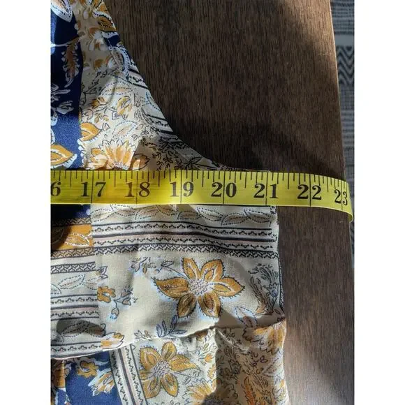 NWT Emery Rose Patchwork Lightweight Tank Dress Women's XL Vacation Beach Boho - Picture 7 of 10